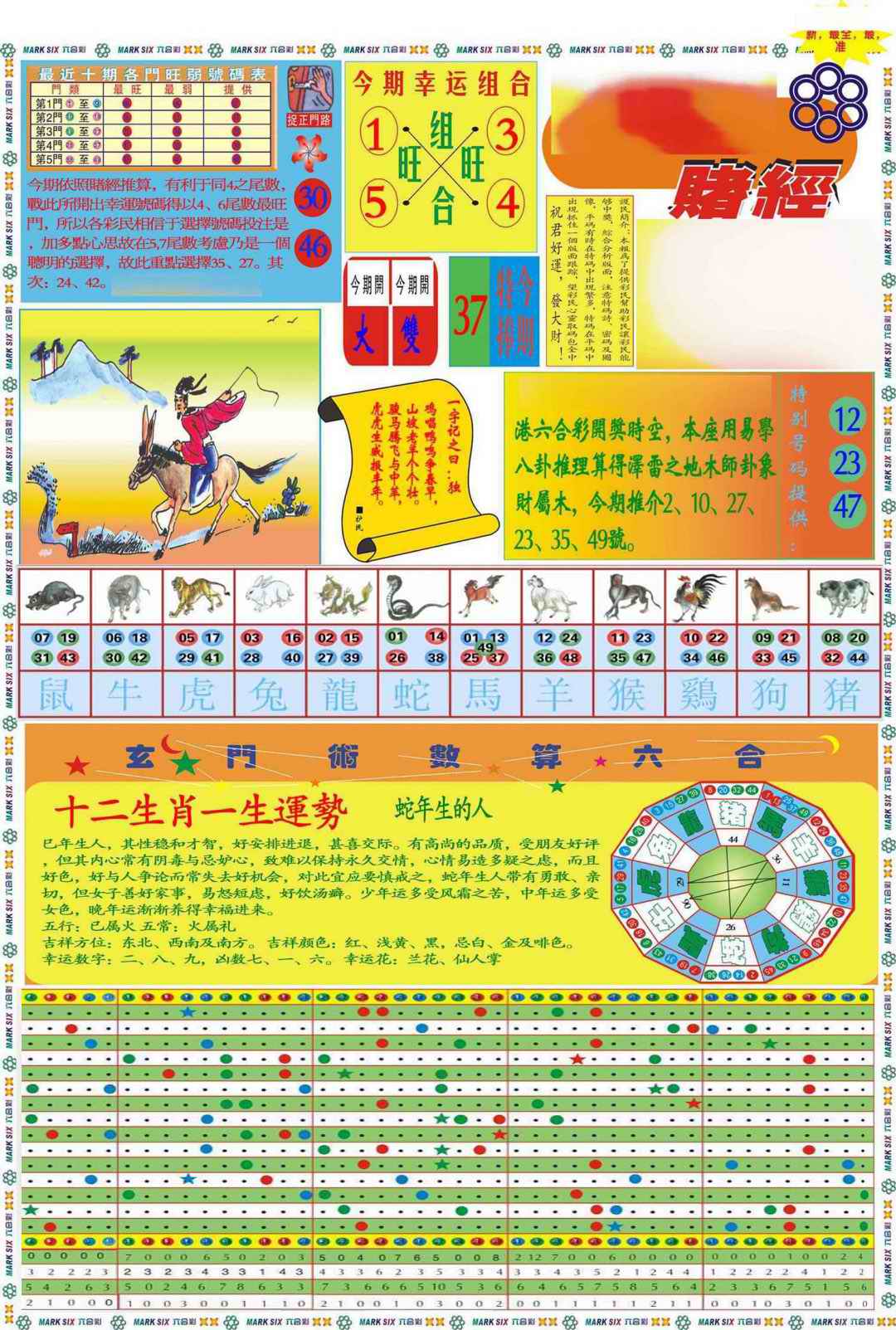 037期马经赌经A(新图推荐)[图]